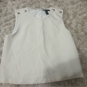 Forever 21 white blouse